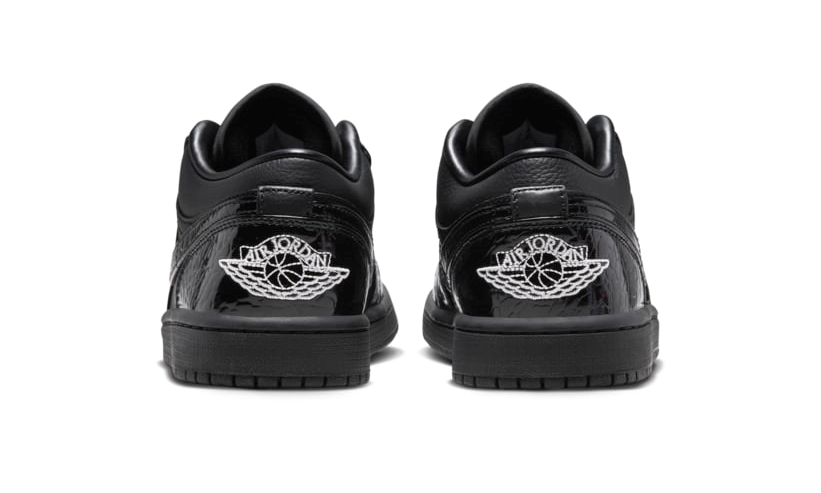 【国内 2024年 8/1 発売】NIKE W AIR JORDAN 1 LOW “Black Croc” (ナイキ エア ジョーダン 1 ロー “ブラッククロコ”) [HJ7743-010]