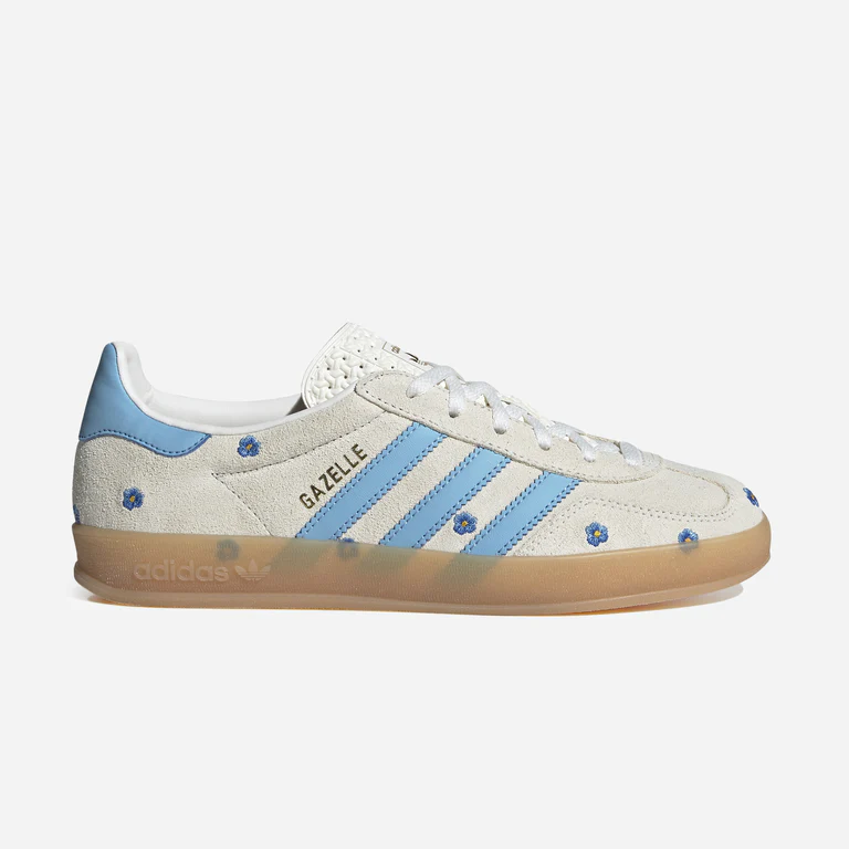 【2024年 発売予定】adidas Originals GAZELLE INDOOR “Floral/Beige/Light Blue” (アディダス オリジナルス サンバ “フローラル/ベージュ/ライトブルー”) [IF4491]