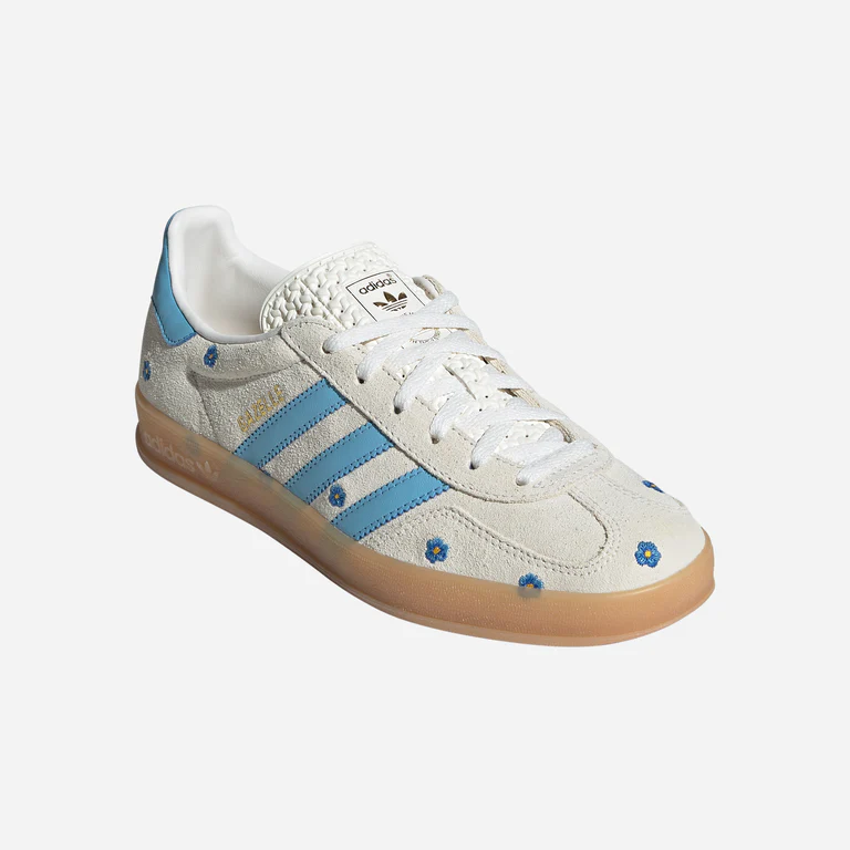 【2024年 8/9 発売】adidas Originals GAZELLE INDOOR “Floral/Beige/Black” (アディダス オリジナルス サンバ “フローラル/ベージュ/ブラック”) [IF4491/IF4490]