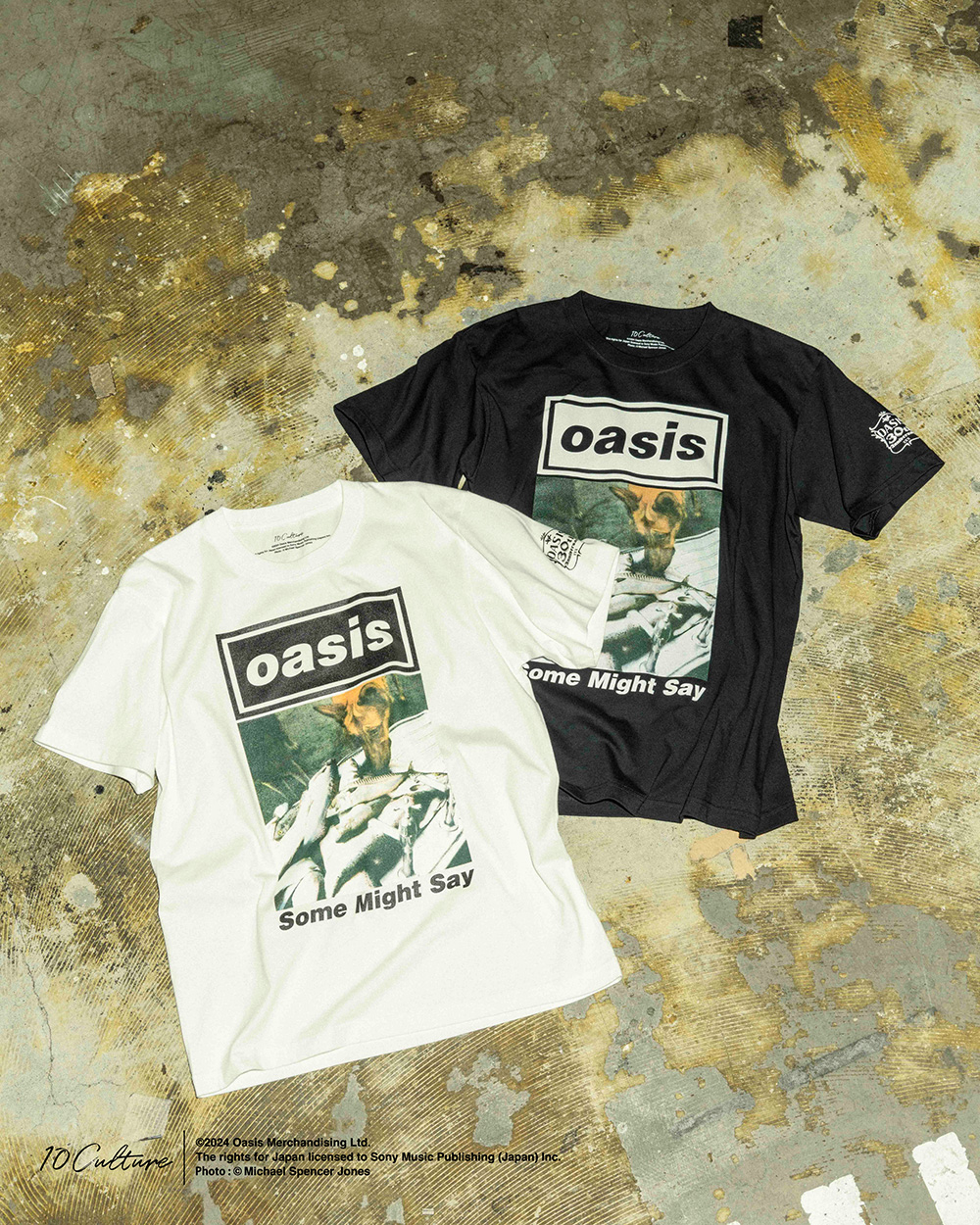 「oasis」と10のカルチャーをバックグラウンドにした「10Culture」×「ADAM ET ROPE’」新作Tシャツが2024年 7月下旬 発売 (オアシス アダム エ ロペ)