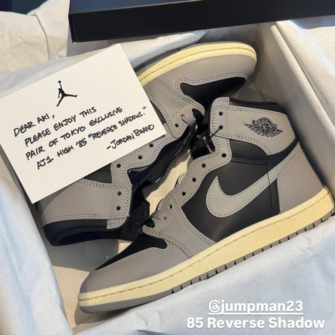 【2025年 7/31 発売予定】NIKE AIR JORDAN 1 HIGH 85 “ Reverse Shadow” (ナイキ エア ジョーダン 1 ハイ 85 “リバースシャドウ″) [HV6674-020]