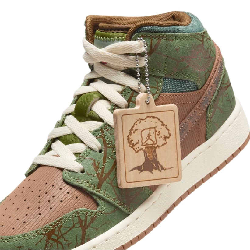 【2024年 発売予定】NIKE GS AIR JORDAN 1 MID “Treeline” (ナイキ エア ジョーダン 1 ミッド “ツリーライン”) [FQ8101-200]