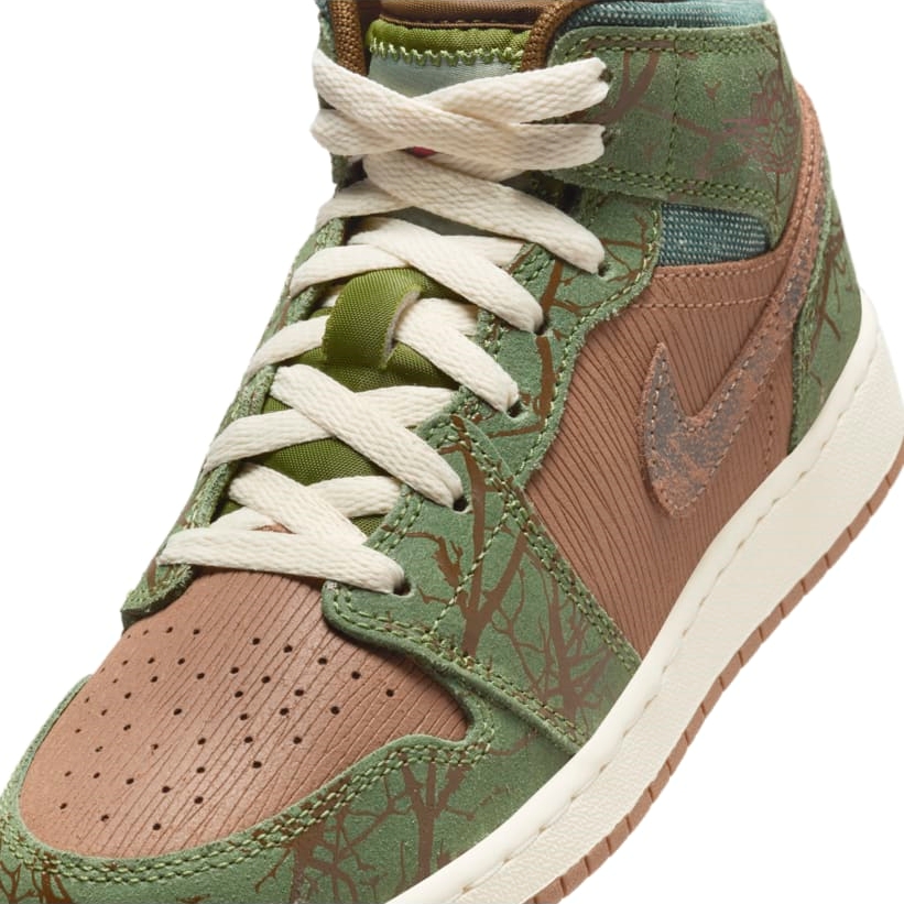 【2024年 発売予定】NIKE GS AIR JORDAN 1 MID “Treeline” (ナイキ エア ジョーダン 1 ミッド “ツリーライン”) [FQ8101-200]