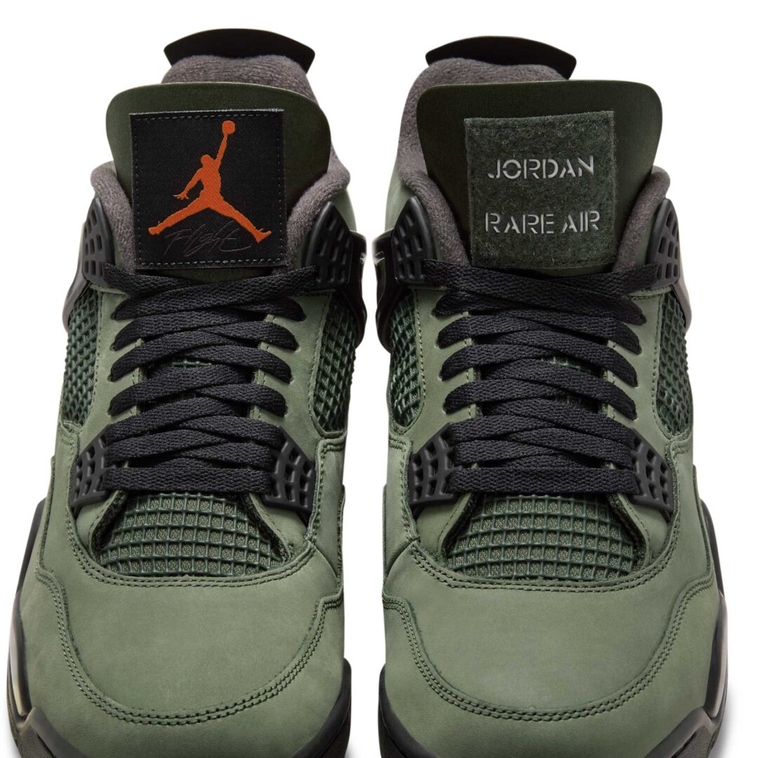 アンディフィーテッド×ナイキエアジョーダン4レトロ\"ディープグリーン\" 8/3発売｜UNDEFEATED × Nike Air Jordan 4 Retro 