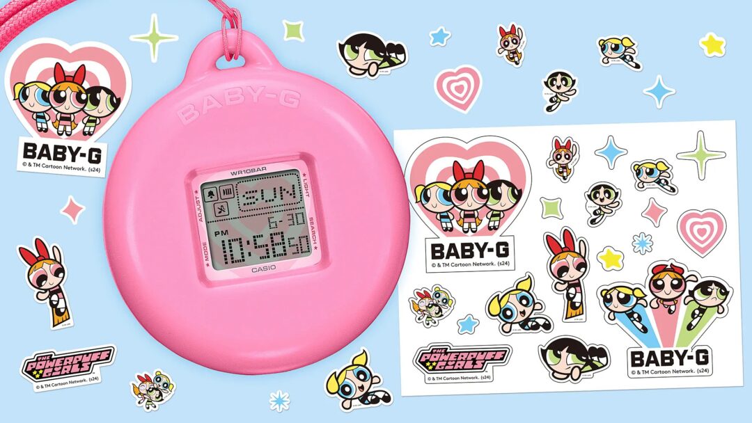 パワーパフ ガールズ × BABY-G 30周年記念コラボモデル「BGD-10KPP-7JR」が2024年 7/5 発売 (Gショック ジーショック The PowerPuff Girls)