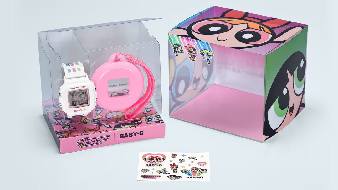 パワーパフ ガールズ × BABY-G 30周年記念コラボモデル「BGD-10KPP-7JR」が2024年 7/5 発売 (Gショック ジーショック The PowerPuff Girls)