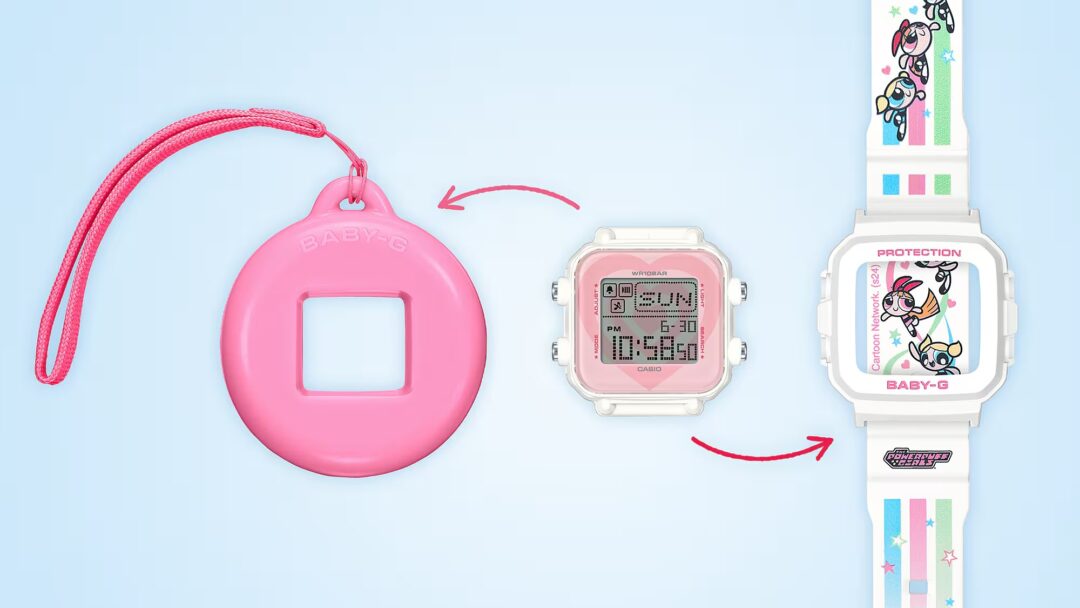 パワーパフ ガールズ × BABY-G 30周年記念コラボモデル「BGD-10KPP-7JR」が2024年 7/5 発売 (Gショック ジーショック The PowerPuff Girls)