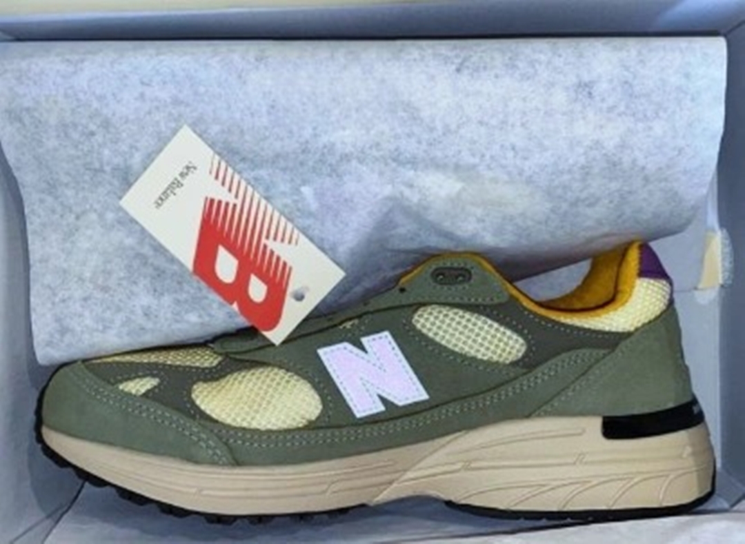 【国内 2024年 9/26 発売】New Balance U993 OL “Olive Leaf/Maiz” Made in USA (ニューバランス メイドインUSA) [U993OL]