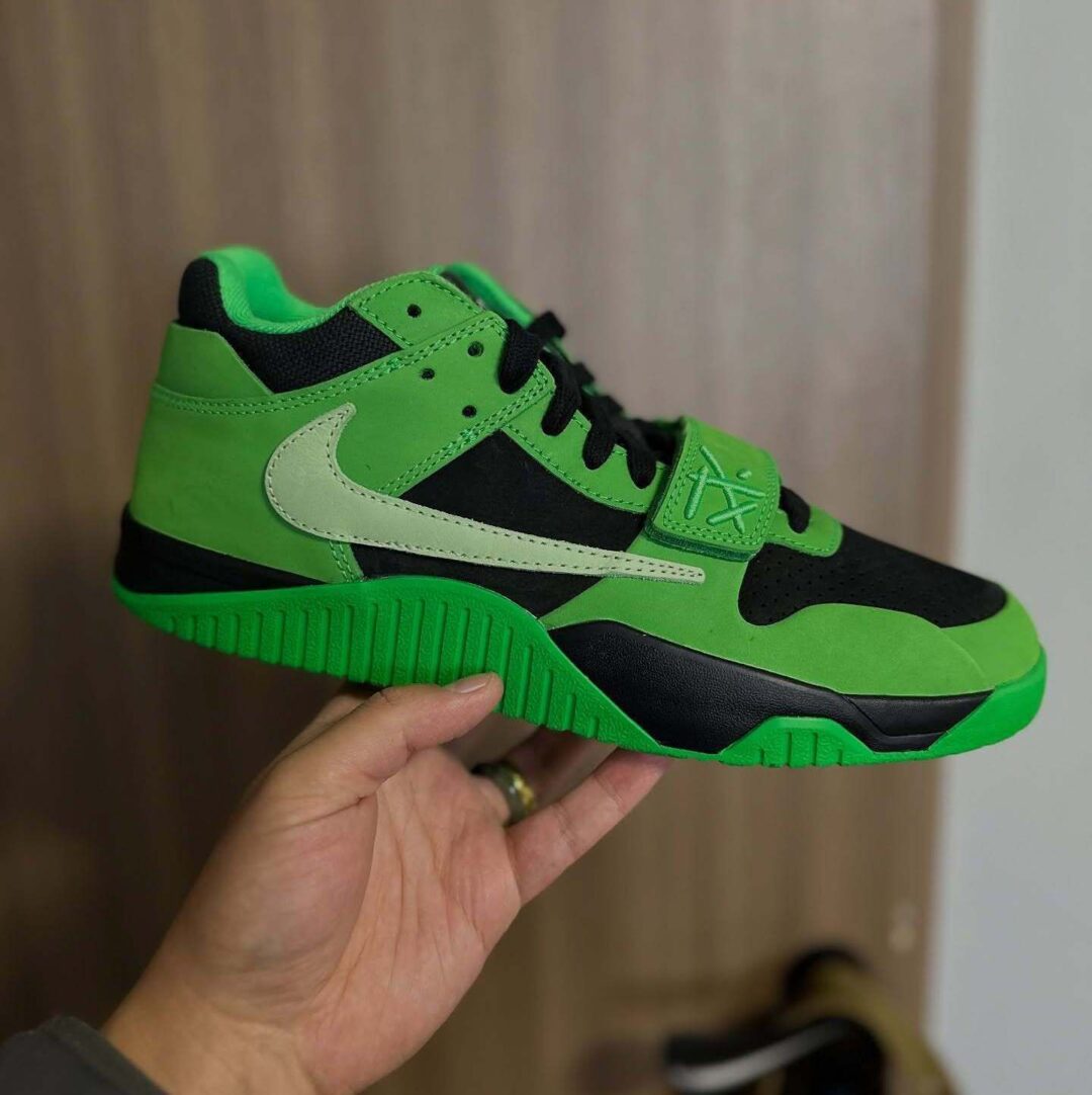 【2026年 3/27 発売予定】Travis Scott × NIKE JORDAN JUMPMAN JACK SP “Green Spark” (トラヴィス・スコット × ナイキ ジョーダン ジャンプマンジャック トレーナー “グリーンスパーク”) [IM9113-300]