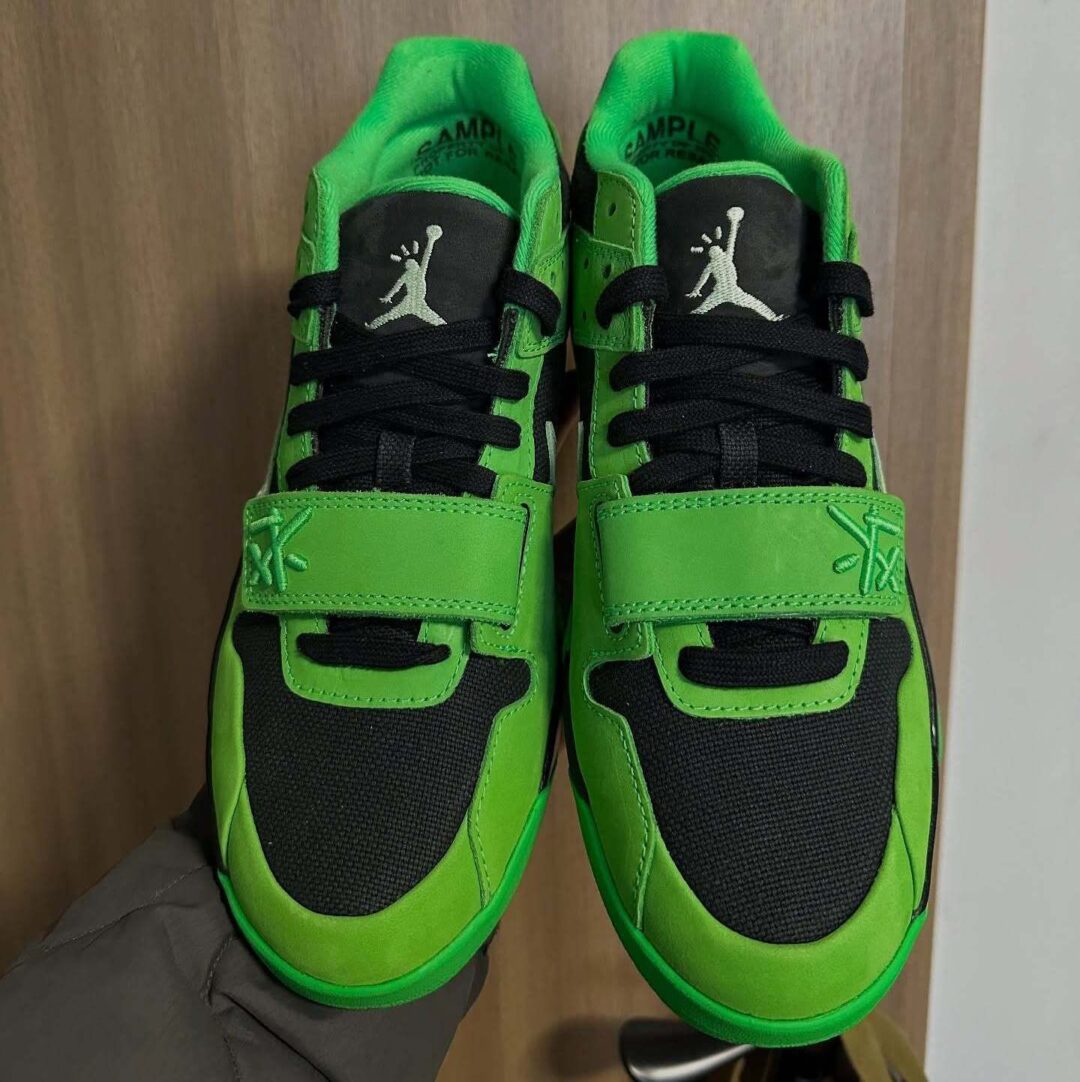 【2026年 3/27 発売予定】Travis Scott × NIKE JORDAN JUMPMAN JACK SP “Green Spark” (トラヴィス・スコット × ナイキ ジョーダン ジャンプマンジャック トレーナー “グリーンスパーク”) [IM9113-300]