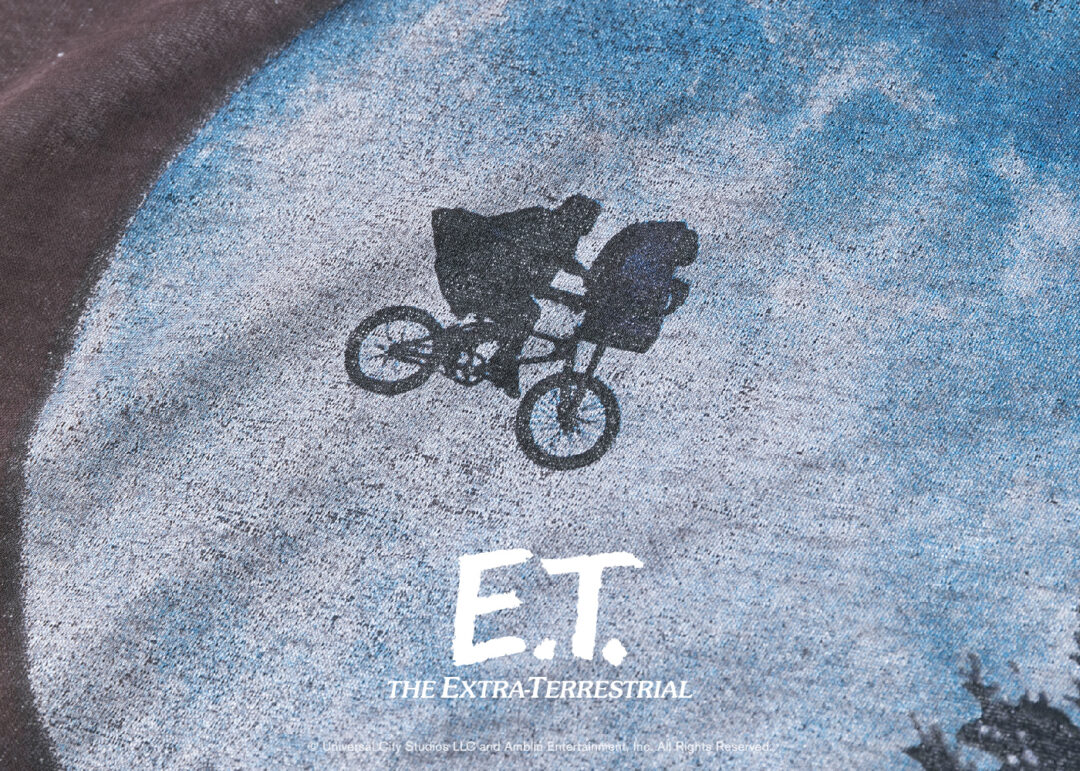 「E.T.」と「バック・トゥ・ザ・フューチャー」とbeautiful people のコラボTEEが2024年 7/13 発売 (ユニバーサル・ピクチャーズ ビューティフルピープル UNIVERSAL PICTURES)