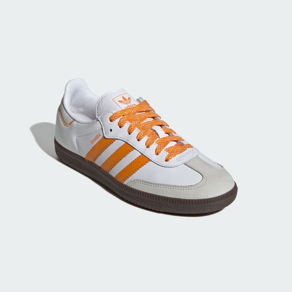 【2024年 6/15 発売】adidas Originals SAMBA OG “White/EQT Orange” (アディダス オリジナルス サンバ OG “ホワイト/EQTオレンジ”) [IE6521]