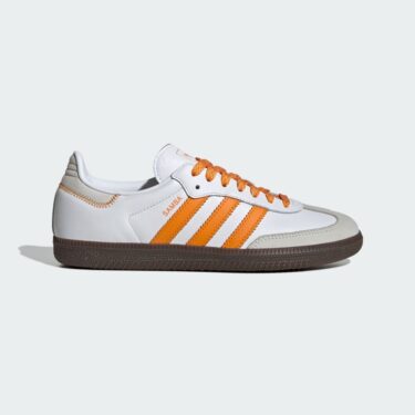 【2024年 6/15 発売】adidas Originals SAMBA OG “White/EQT Orange” (アディダス オリジナルス サンバ OG “ホワイト/EQTオレンジ”) [IE6521]