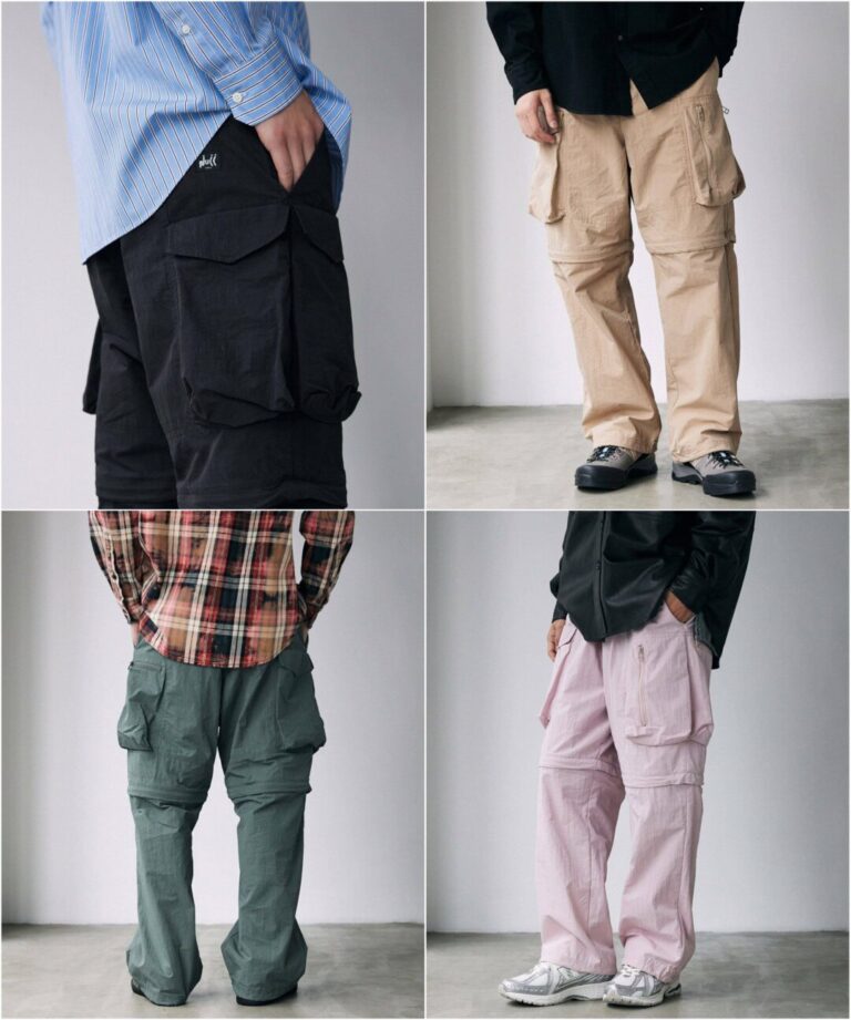 CONVERTIBLE CHECKERED PANTS | NIER CLOTHING