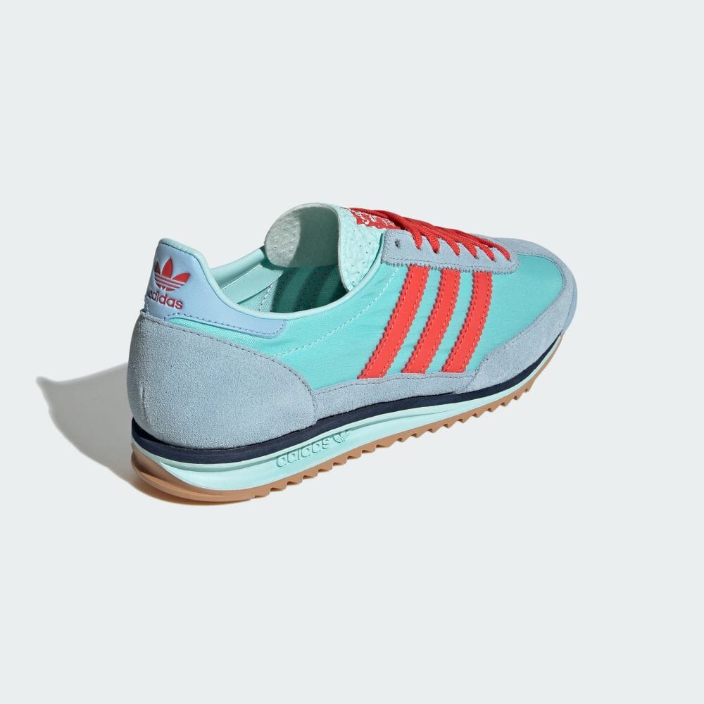 【2024年 6/14 発売】adidas Originals SL 72 OG “Active Green/Off White/Semi Flash Aqua” (アディダス オリジナルス) [JH7391/JH7394/JH7397]