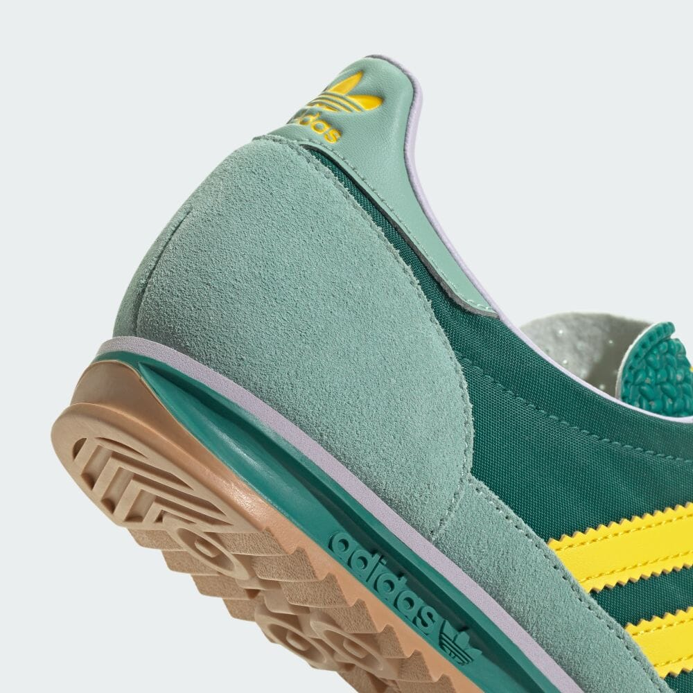 【2024年 6/14 発売】adidas Originals SL 72 OG “Active Green/Off White/Semi Flash Aqua” (アディダス オリジナルス) [JH7391/JH7394/JH7397]
