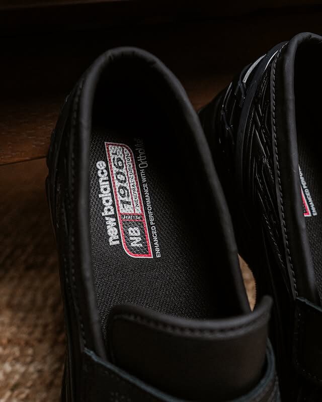 【国内 2026年 3/13 発売】New Balance U1906 LBN Loafer “Black Leather” (ニューバランス ローファー) [U1906LBN]