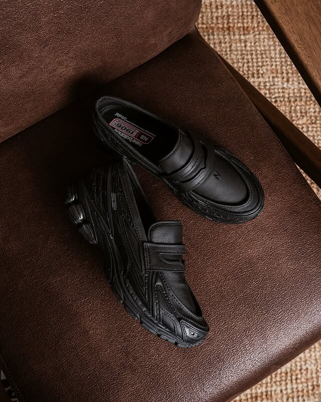 【国内 2026年 3/13 発売】New Balance U1906 LBN Loafer “Black Leather” (ニューバランス ローファー) [U1906LBN]
