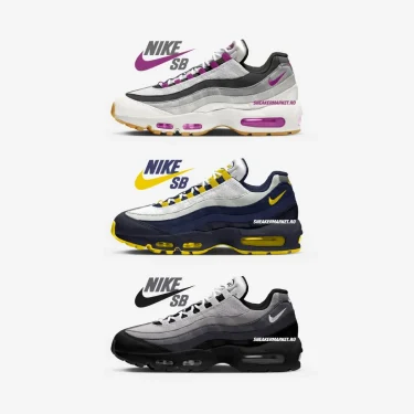【2025年 秋 発売予定】NIKE SB × AIR MAX 95 (ナイキ SB エア マックス 95) [HF7545-001/HF7545-100/HQ8492-400]