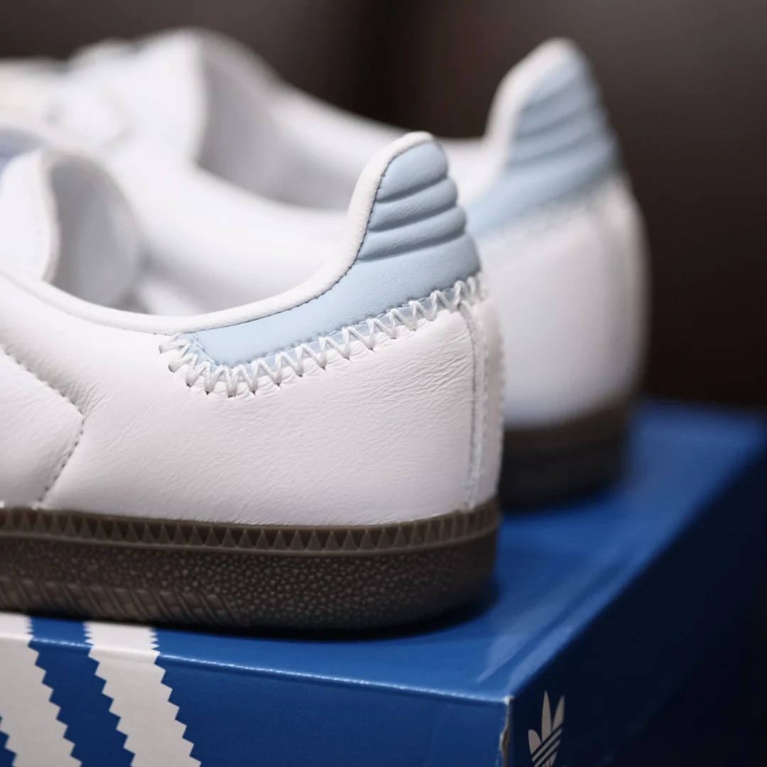 【2024年 発売】adidas Originals SAMBA OG “White/Clearsky/Blue” (アディダス オリジナルス サンバ OG “ホワイト/クリアスカイ/ブルー”) [JI2003]