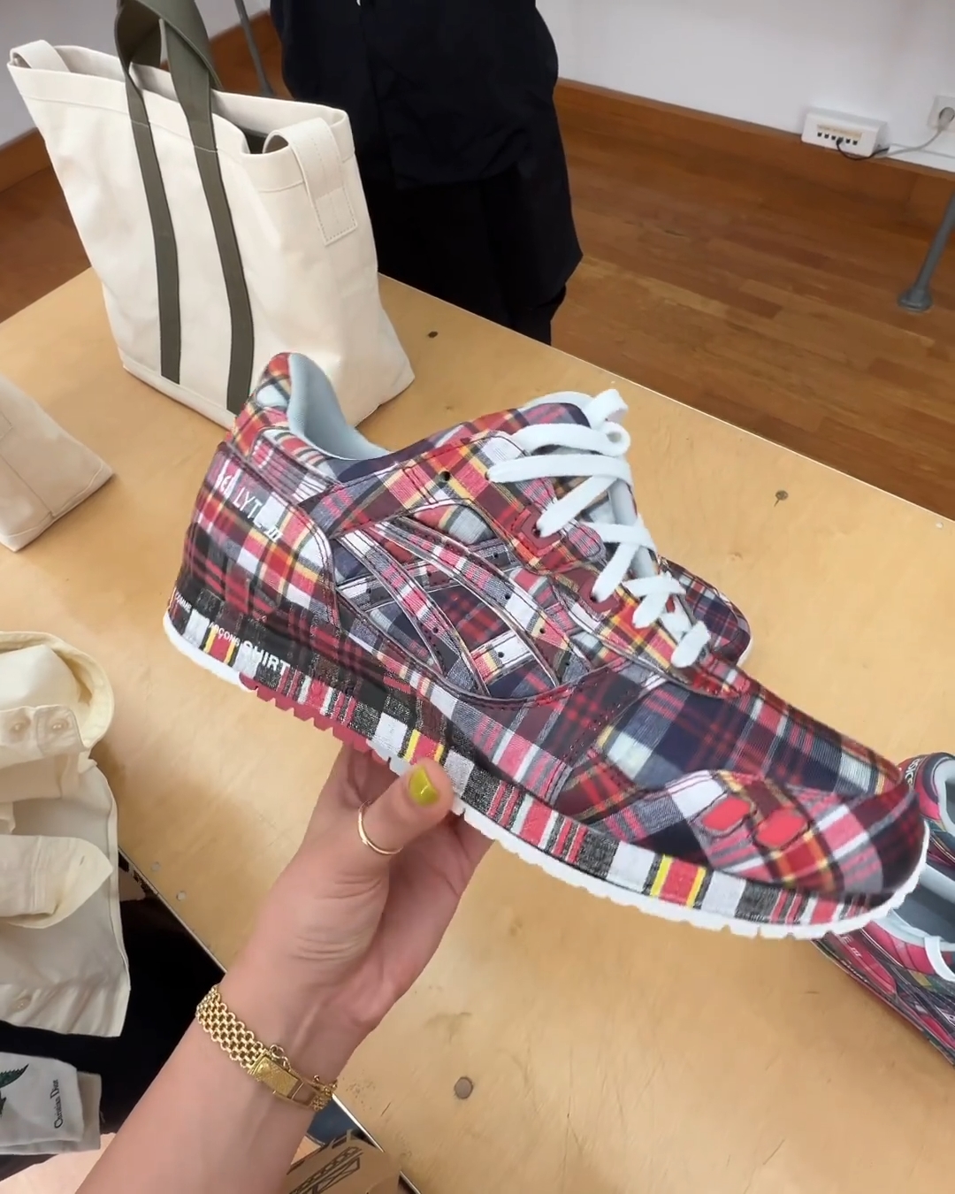 【2025年 2/7 以降発売予定】COMME des GARÇONS SHIRT × ASICS GEL-LYTE III “Tartan Check” 2025 SS (コム デ ギャルソン・シャツ アシックス ゲルライト 3 “タータンチェック”)