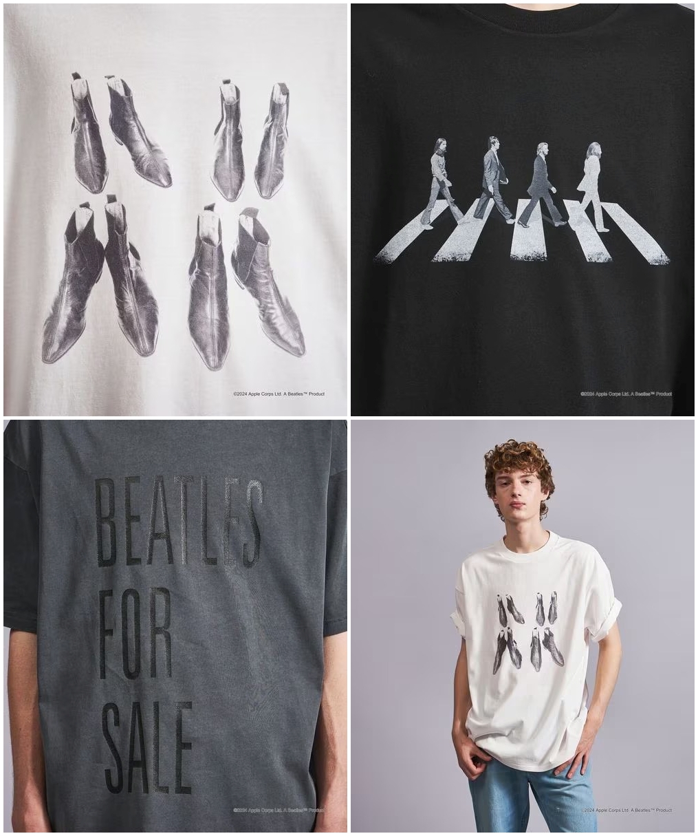 THE BEATLES × monkey time プリント Tシャツが発売 (ビートルズ モンキータイム)