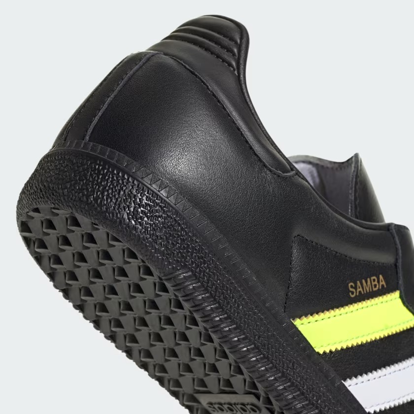 【2024年 発売】adidas Originals SAMBA OG “Core Black/Solar Yellow/Matte Gold” (アディダス オリジナルス サンバ OG “ブラック/ソーラーイエロー/ゴールド”) [ID1380]