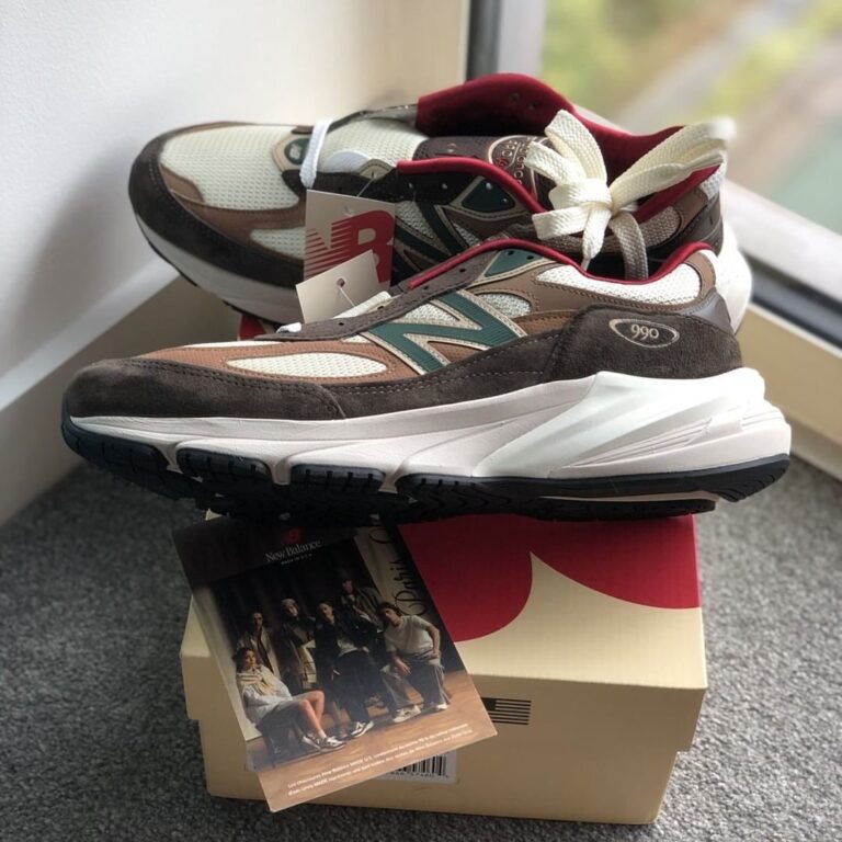 一度のみ着用　NEW BALANCE U990V6 Made in USA New Balance 990 V6 Made in USA in Beige | SVD USA