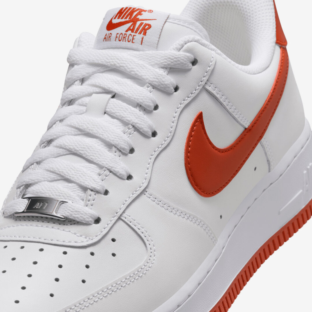 【2024年 7/13 発売】ナイキ エア フォース 1 ロー “ホワイト/ドラゴンレッド″ (NIKE AIR FORCE 1 LOW “White/Dragon Red”) [FJ4146-106]