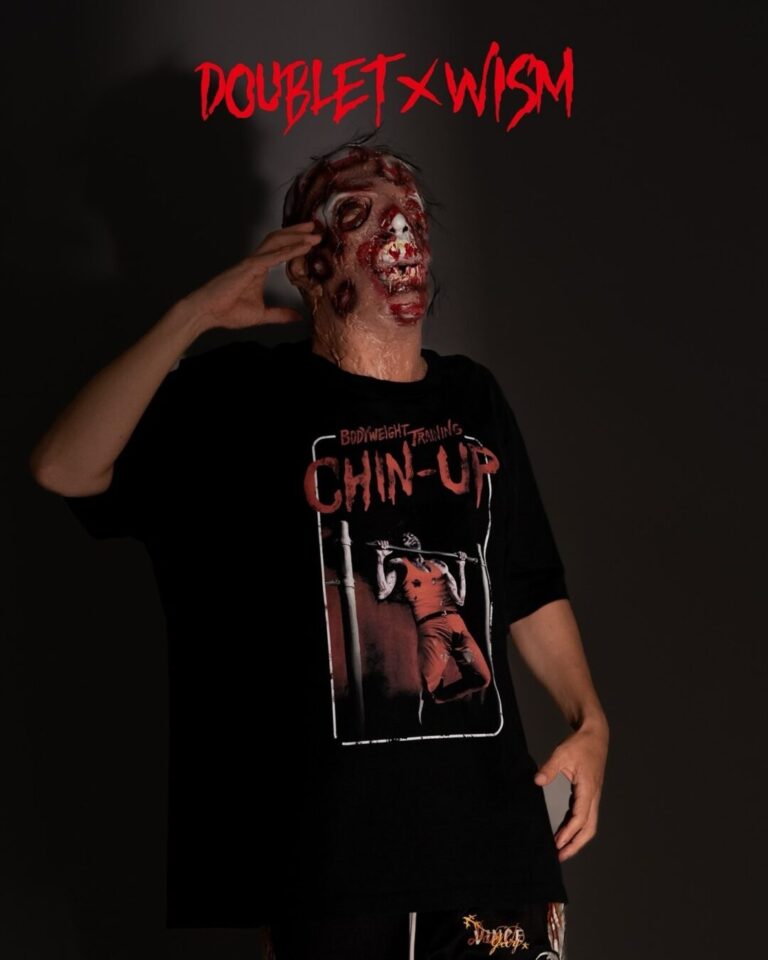 doublet × WISM “CHIN UP T-SHIRT”が2024年 7/13 発売 (ダブレット