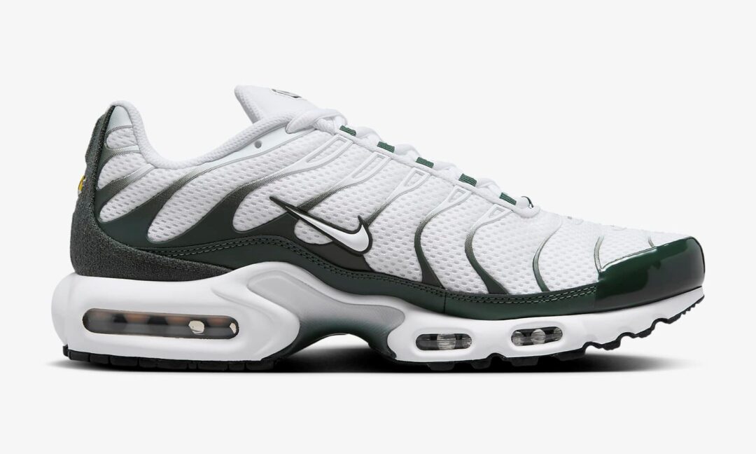 【2024年 7/1 発売】ナイキ エア マックス プラス “ホワイト/ビンテージグリーン” (NIKE AIR MAX PLUS “White/Vintage Green”) [FV6057-100]