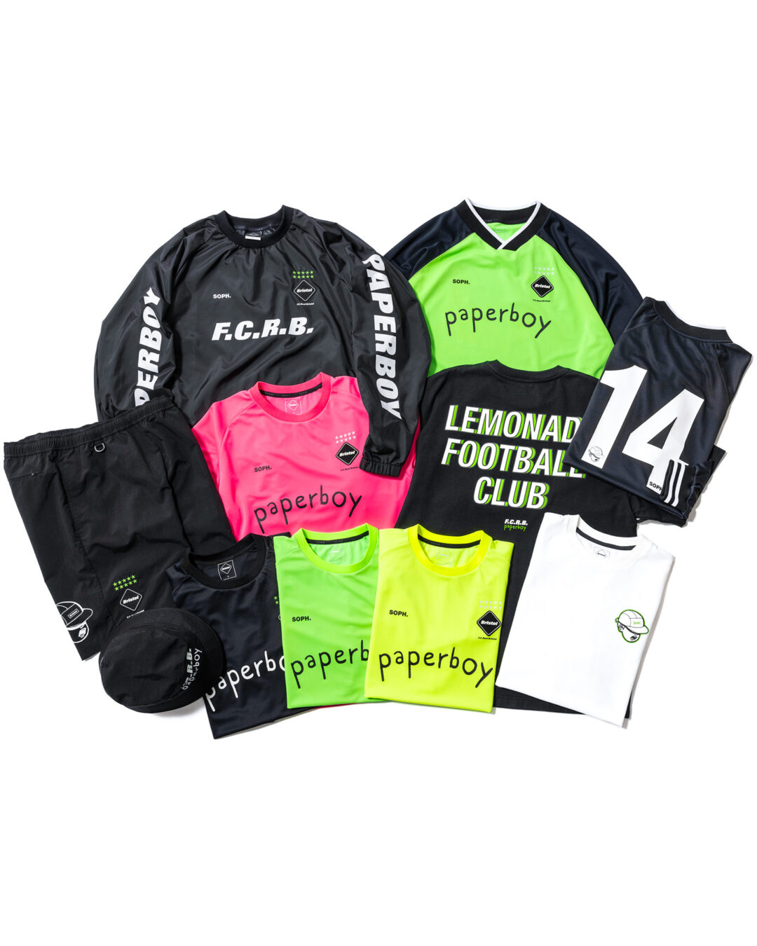 F.C.Real Bristol × paperboy コラボアイテムが国内 2024年 8/9 発売 (F.C.R.B. ペーパーボーイ)