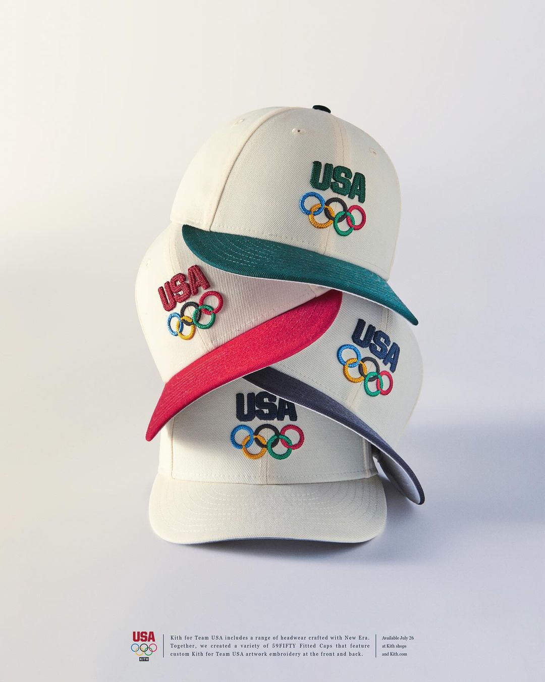 2024年 パリオリンピックに向けた Kith for Team USAが2024年 7