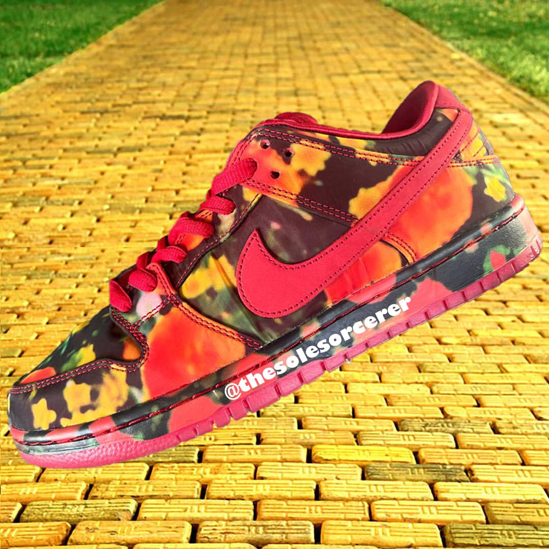 【2024年 12/19 & 12/23 発売】オズの魔法使い × NIKE SB DUNK LOW PRO QS (THE WIZARD OF OZ ナイキ ダンク ロー プロ) [FZ1291-600]