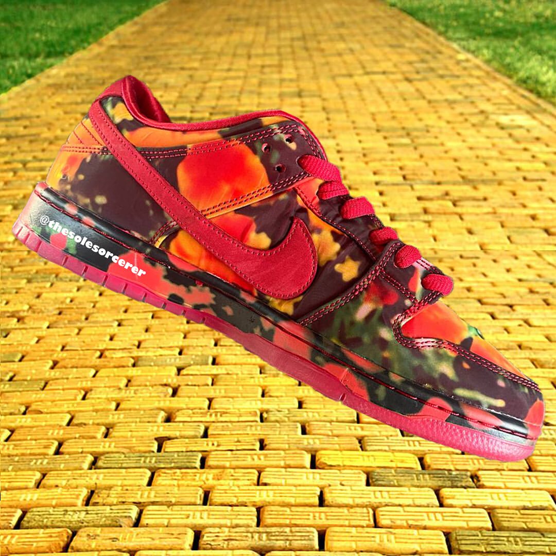 【2024年 12/19 & 12/23 発売】オズの魔法使い × NIKE SB DUNK LOW PRO QS (THE WIZARD OF OZ ナイキ ダンク ロー プロ) [FZ1291-600]