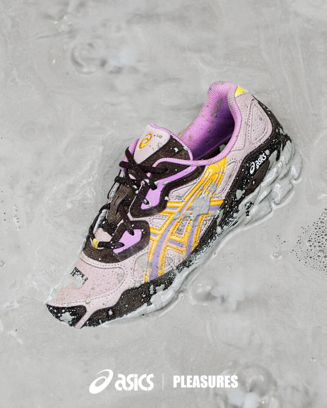 国内 2024年 10/18 発売】PLEASURES x ASICS GEL-NYC “Pink
