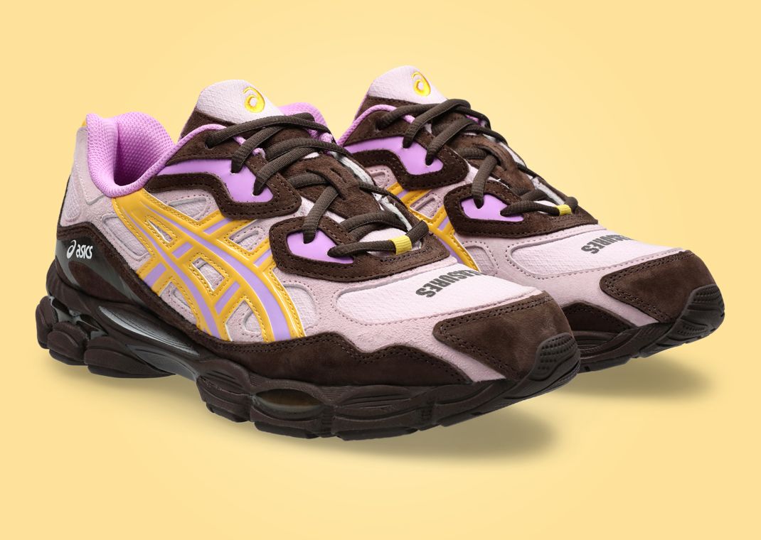 【国内 2024年 10/18 発売】PLEASURES x ASICS GEL-NYC “Pink/Brown/Yellow” (プレジャーズ アシックス ゲルNYC) [1203A622.700]