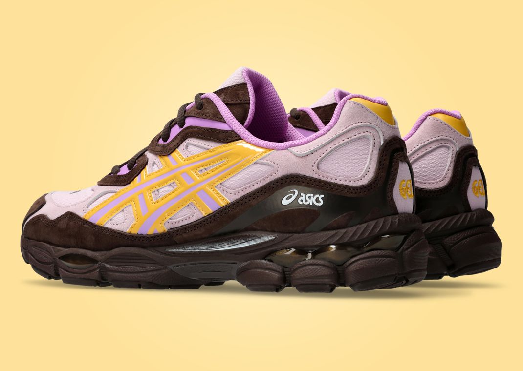 【国内 2024年 10/18 発売】PLEASURES x ASICS GEL-NYC “Pink/Brown/Yellow” (プレジャーズ アシックス ゲルNYC) [1203A622.700]