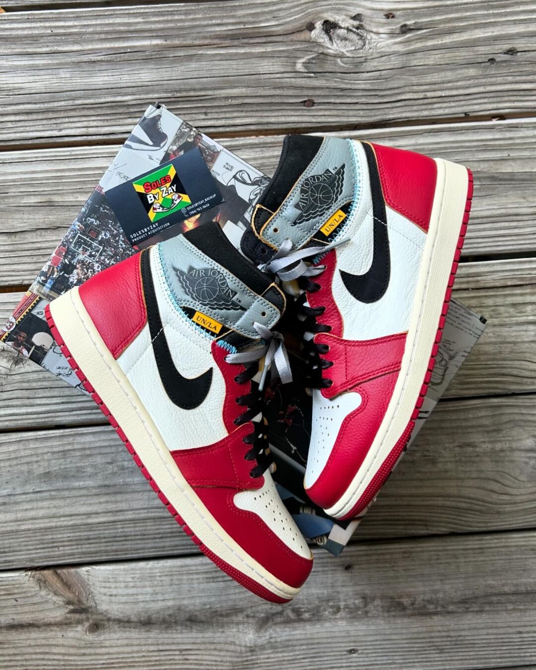 【国内 2025年 3/18 発売】UNION × NIKE AIR JORDAN 1 RETRO HIGH OG SP GH “Varsity Red” (ユニオン ナイキ エア　ジョーダン レトロ ハイ “バーシティレッド”) [HV8563-600]