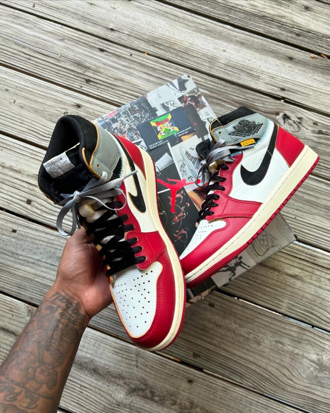 【国内 2025年 3/18 発売】UNION × NIKE AIR JORDAN 1 RETRO HIGH OG SP GH “Varsity Red” (ユニオン ナイキ エア　ジョーダン レトロ ハイ “バーシティレッド”) [HV8563-600]