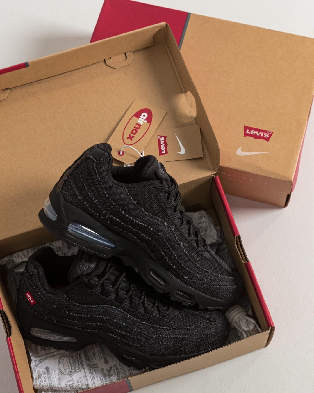 【2025年 7/10 & 7/11 発売】Levi’s × NIKE AIR MAX 95 (リーバイス ナイキ エア マックス 95) [HM4743-001/HM4743-100/HM4743-400]]