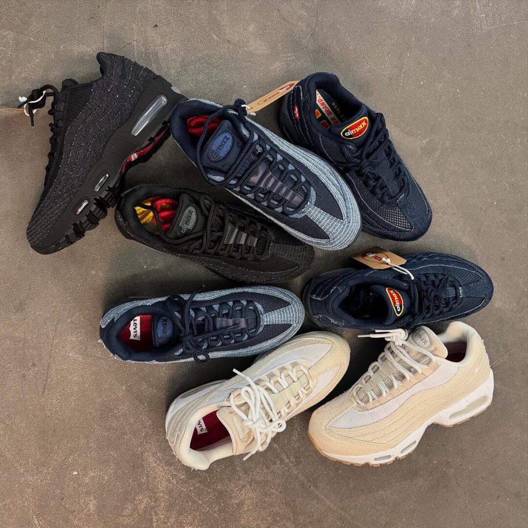 【2025年 7/10 & 7/11 発売】Levi’s × NIKE AIR MAX 95 (リーバイス ナイキ エア マックス 95) [HM4743-001/HM4743-100/HM4743-400]]