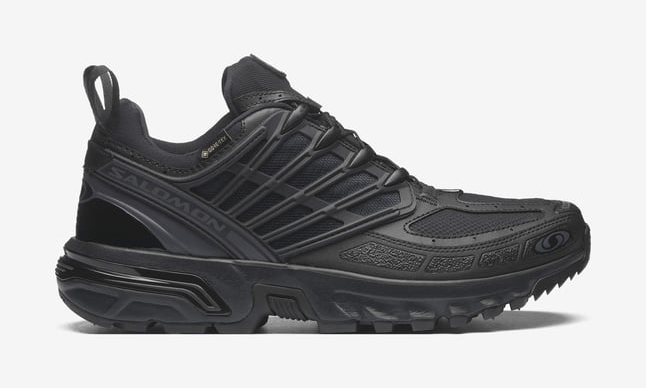 【2025年 リストック】SALOMON ACS PRO GORE-TEX “Black/Asphalt” (サロモン ゴアテックス) [L47599400]
