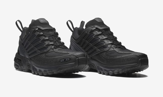 【2025年 リストック】SALOMON ACS PRO GORE-TEX “Black/Asphalt” (サロモン ゴアテックス) [L47599400]