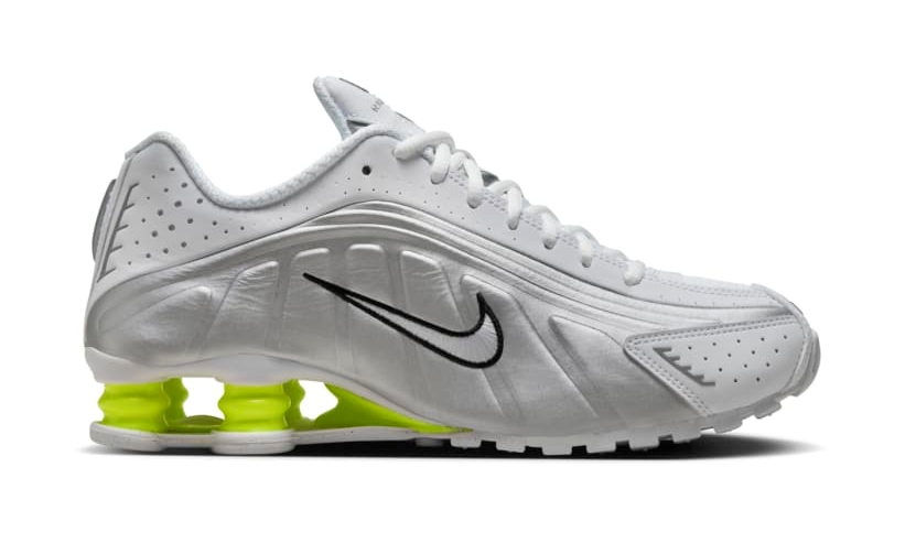 【国内 2024年 10/1 発売】NIKE SHOX R4 “White/Volt” (ナイキ ショックス “ホワイト/ボルト”) [AR3565-102]