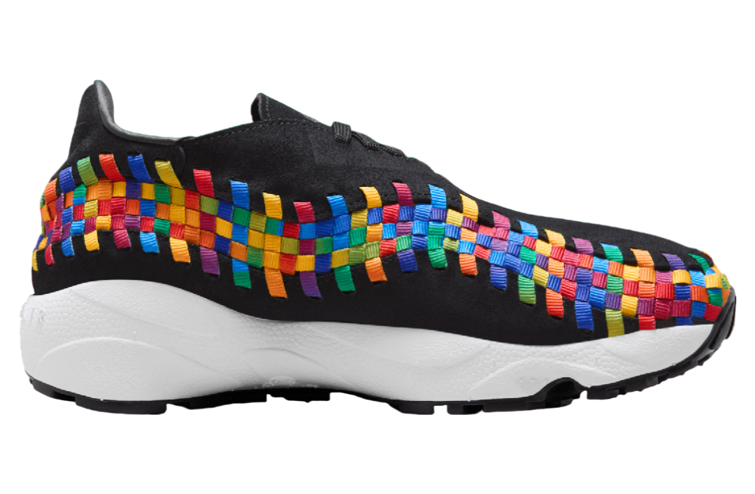 【2024年 10/19 発売】NIKE AIR FOOTSCAPE WOVEN “Rainbow/Black” (ナイキ エア フットスケープ ウーブン “レインボー/ブラック”) [FB1959-002]