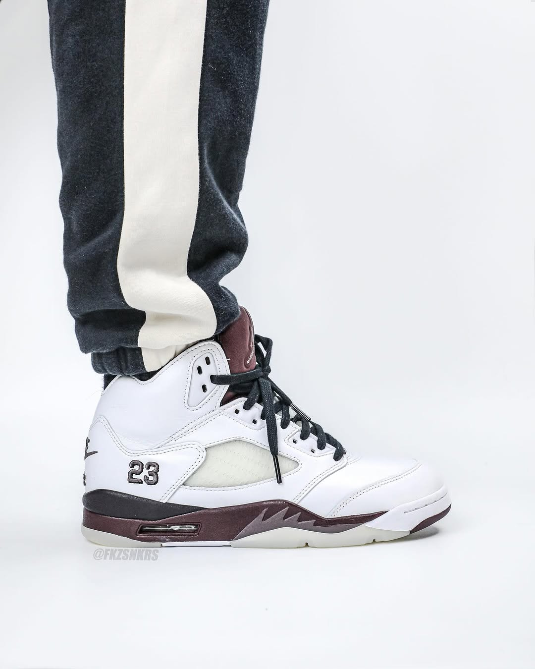 【2025年 5/14 発売予定】A Ma Maniére × NIKE AIR JORDAN 5 SP “White/Burgundy Crush” (ア マ マニエール ナイキ エア ジョーダン 5 SP) [IB1528-100]