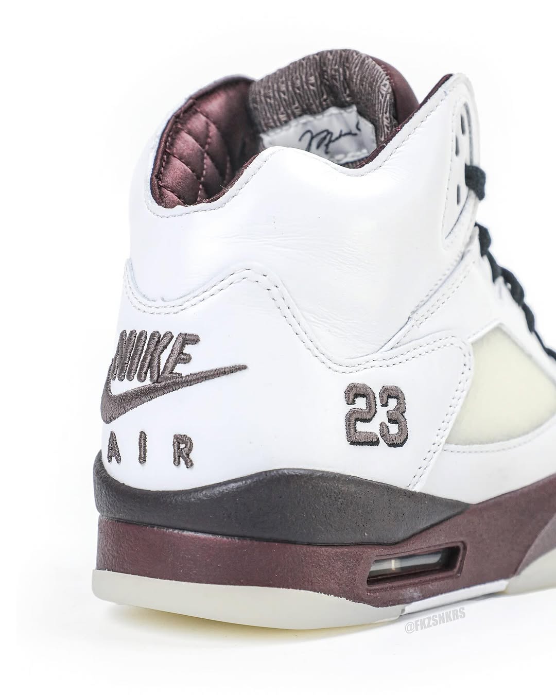 【2025年 5/14 発売予定】A Ma Maniére × NIKE AIR JORDAN 5 SP “White/Burgundy Crush” (ア マ マニエール ナイキ エア ジョーダン 5 SP) [IB1528-100]