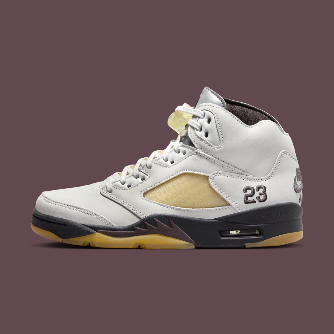 【2025年 5/14 発売予定】A Ma Maniére × NIKE AIR JORDAN 5 SP “White/Burgundy Crush” (ア マ マニエール ナイキ エア ジョーダン 5 SP) [IB1528-100]