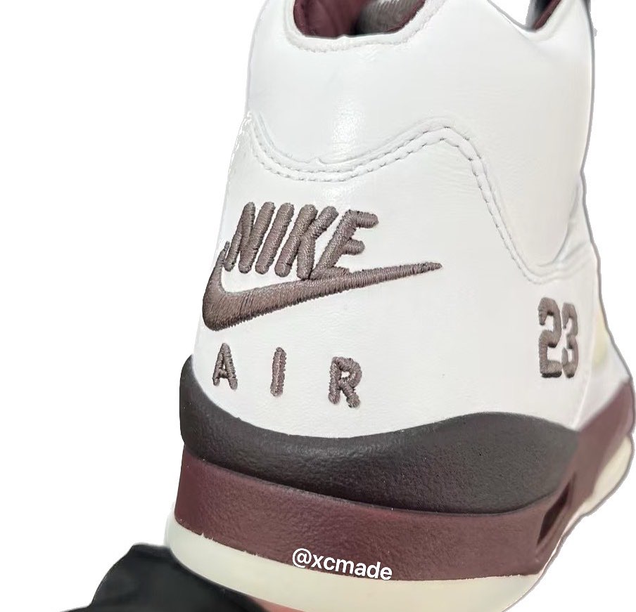 【2025年 5/14 発売予定】A Ma Maniére × NIKE AIR JORDAN 5 SP “White/Burgundy Crush” (ア マ マニエール ナイキ エア ジョーダン 5 SP) [IB1528-100]